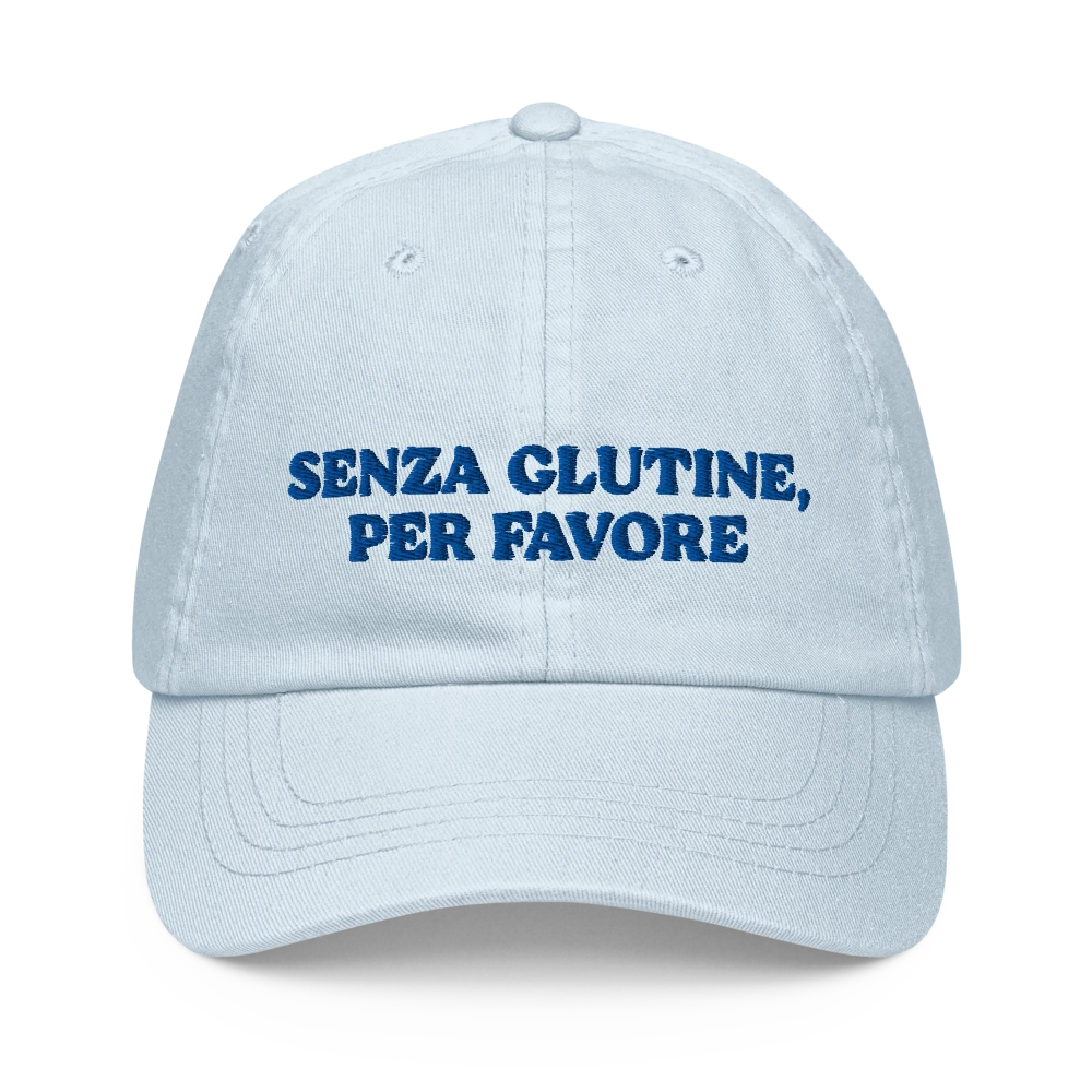 Senza Glutine, Per Favore - Hellblau - Cap Front