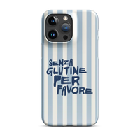 Senza Glutine, Per Favore - Slim Case - Blau