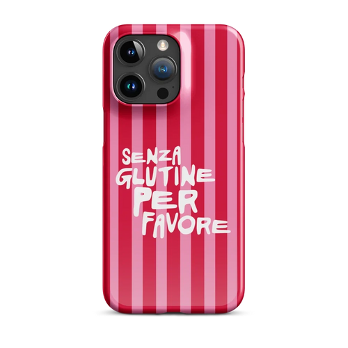 Senza Glutine, Per Favore - Slim Case - Pink