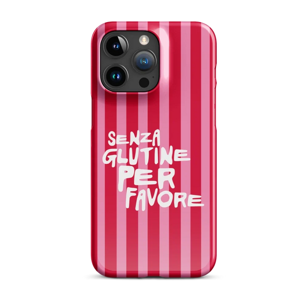 Senza Glutine, Per Favore - Slim Case - Pink