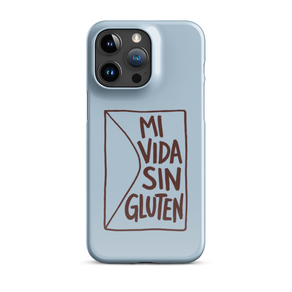Mi Vida Sin Gluten - Slim Case - Blau