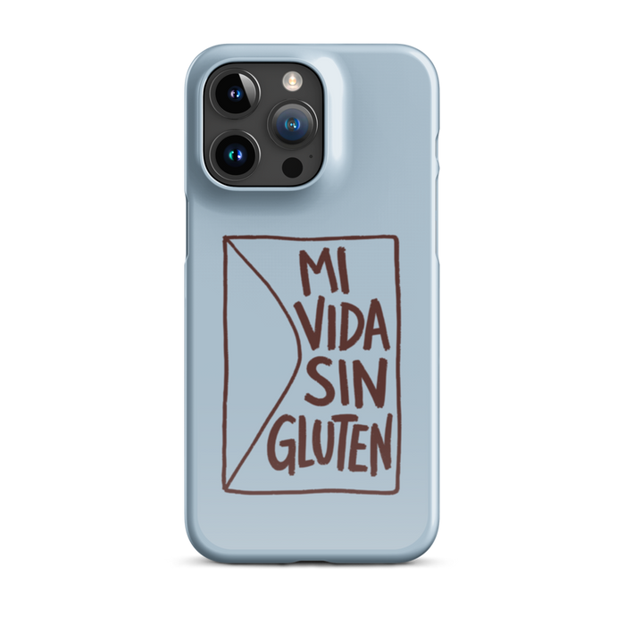 Mi Vida Sin Gluten - Slim Case - Blau