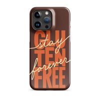 Glutenfree Forever - Slim Case - Braun