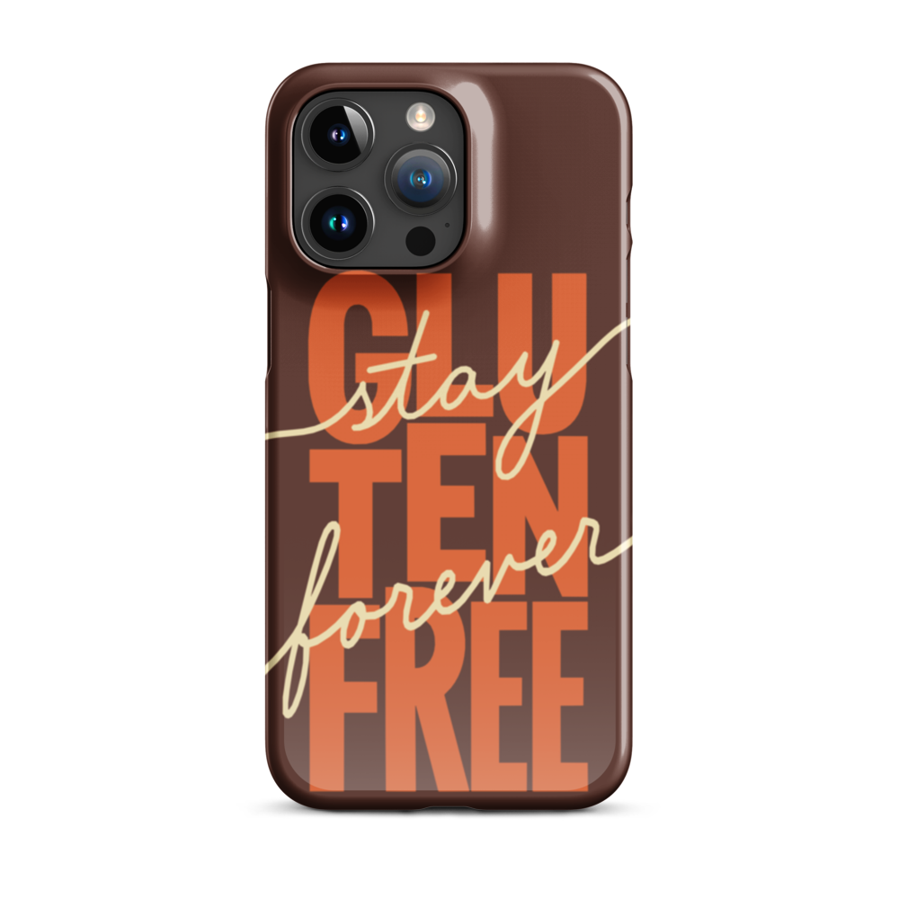 Glutenfree Forever - Slim Case - Braun