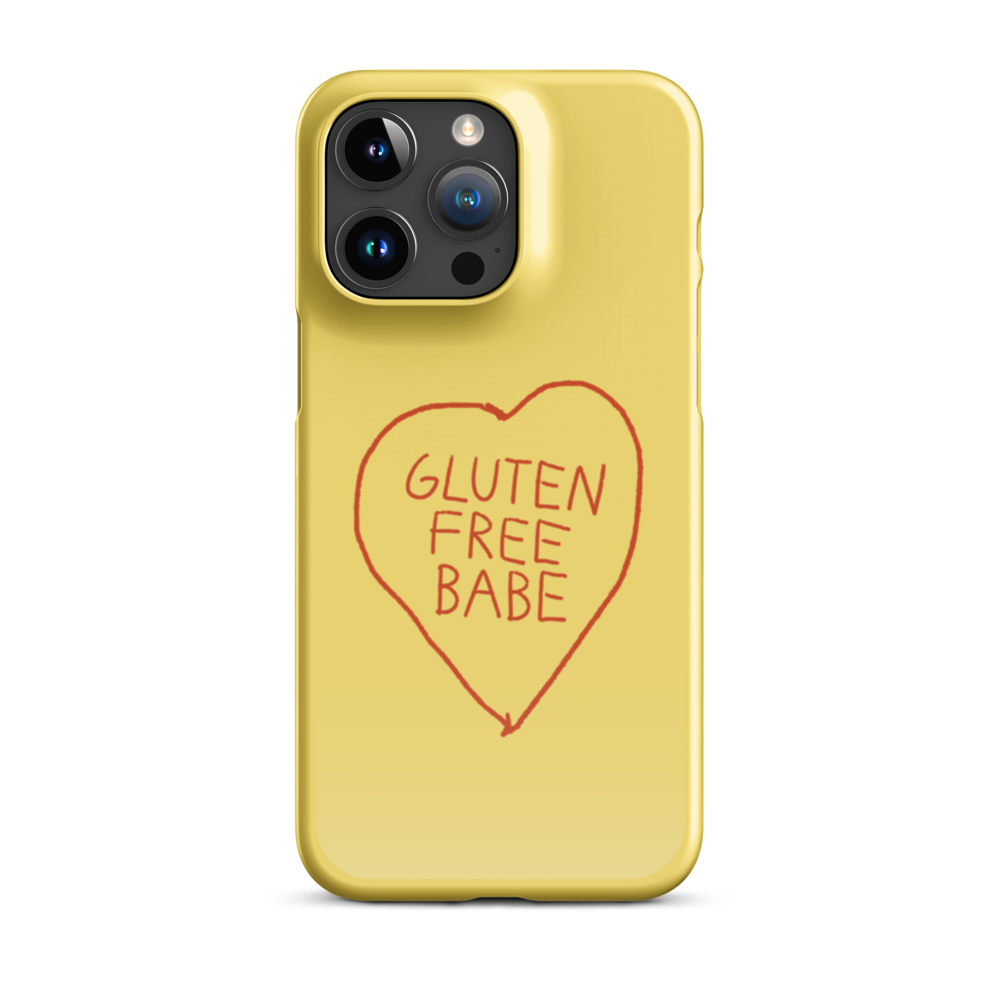 Glutenfree Babe - Slim Case - Gelb