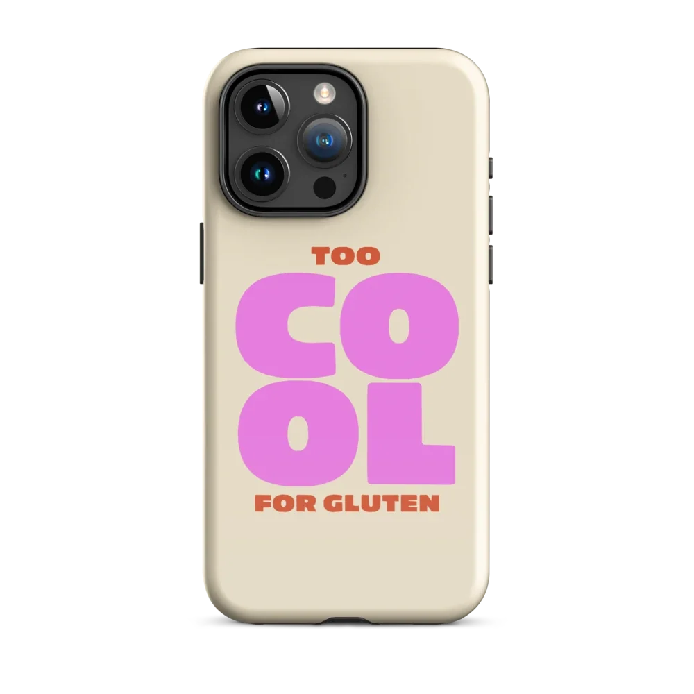 Too Cool For Gluten - Hartschale - Beige