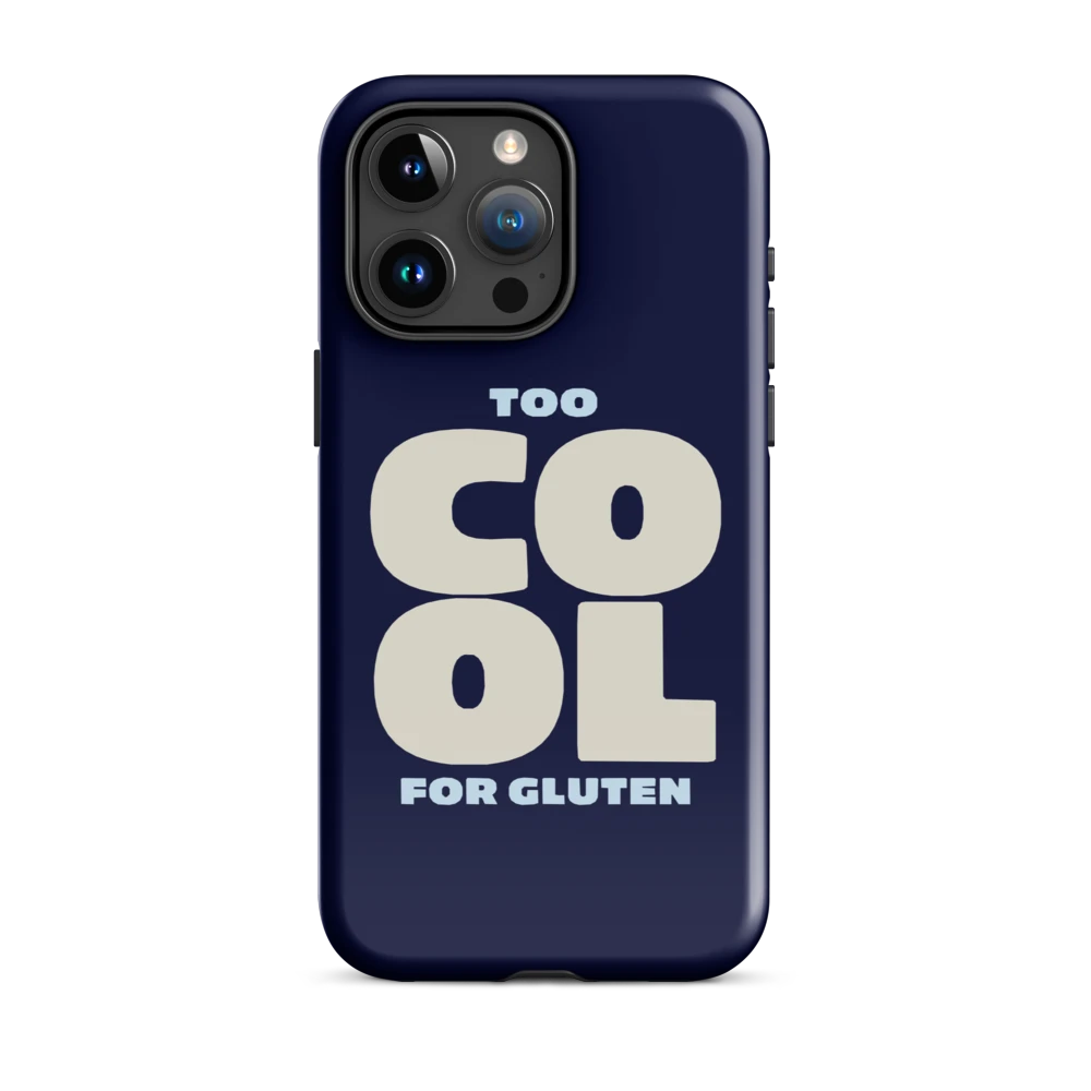 Too Cool For Gluten - Hartschale - Blau