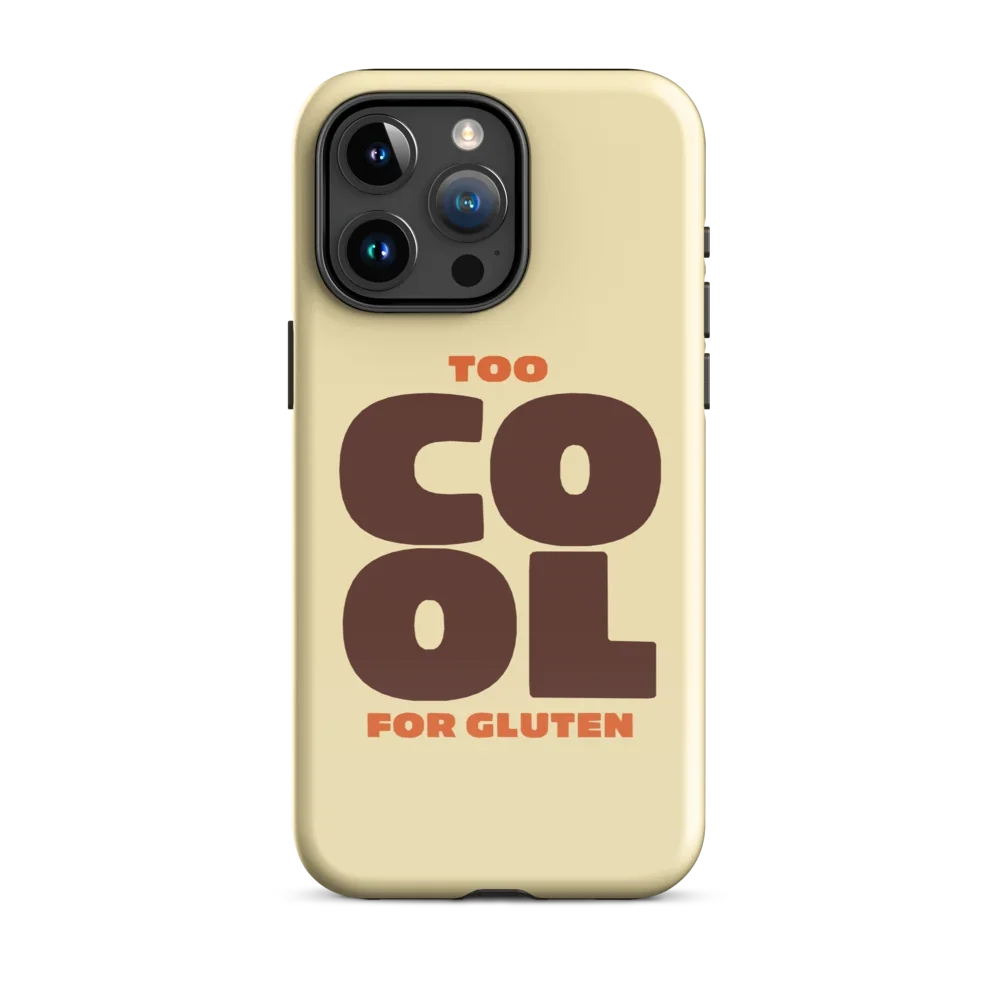Too Cool For Gluten - Hartschale - Gelb