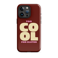 Too Cool For Gluten - Hartschale - Dunkelrot