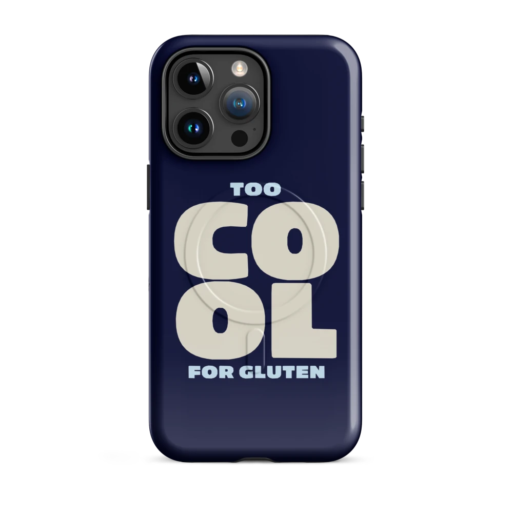 Too Cool For Gluten - MagSafe - Blau