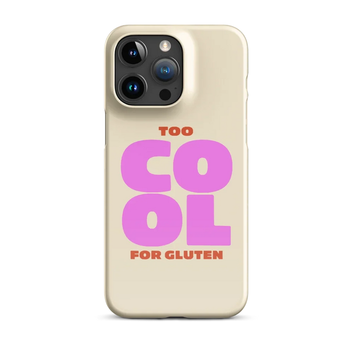 Too Cool For Gluten - Slim Case - Beige