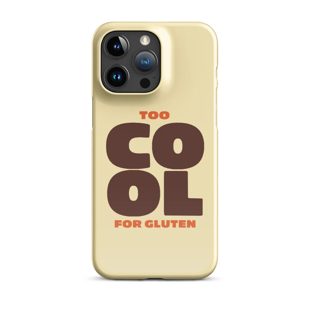 Too Cool For Gluten - Slim Case - Gelb