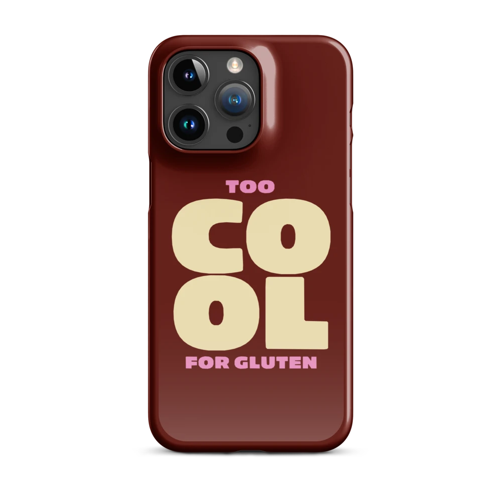 Too Cool For Gluten - Slim Case - Rot
