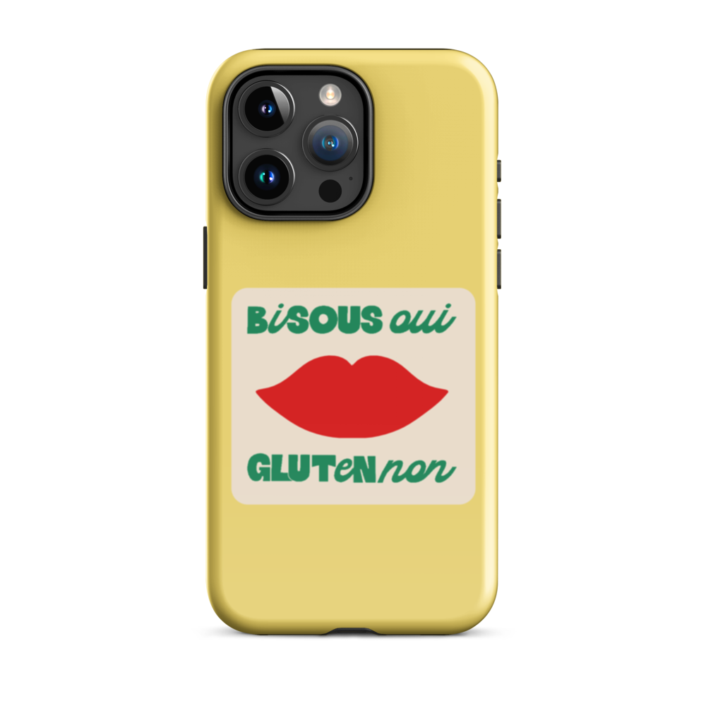 Bisous Oui, Gluten No - Hartschale - Gelb