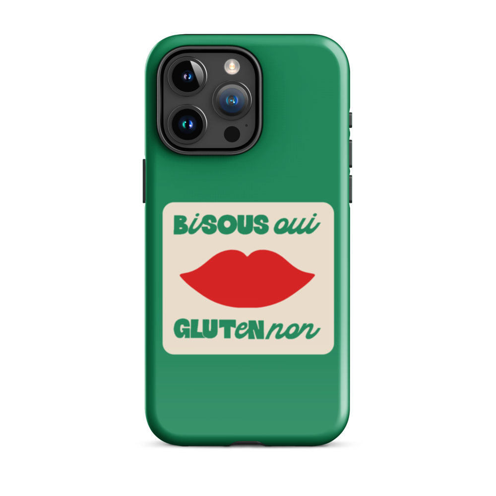 Bisous Oui, Gluten No - Hartschale - Grün