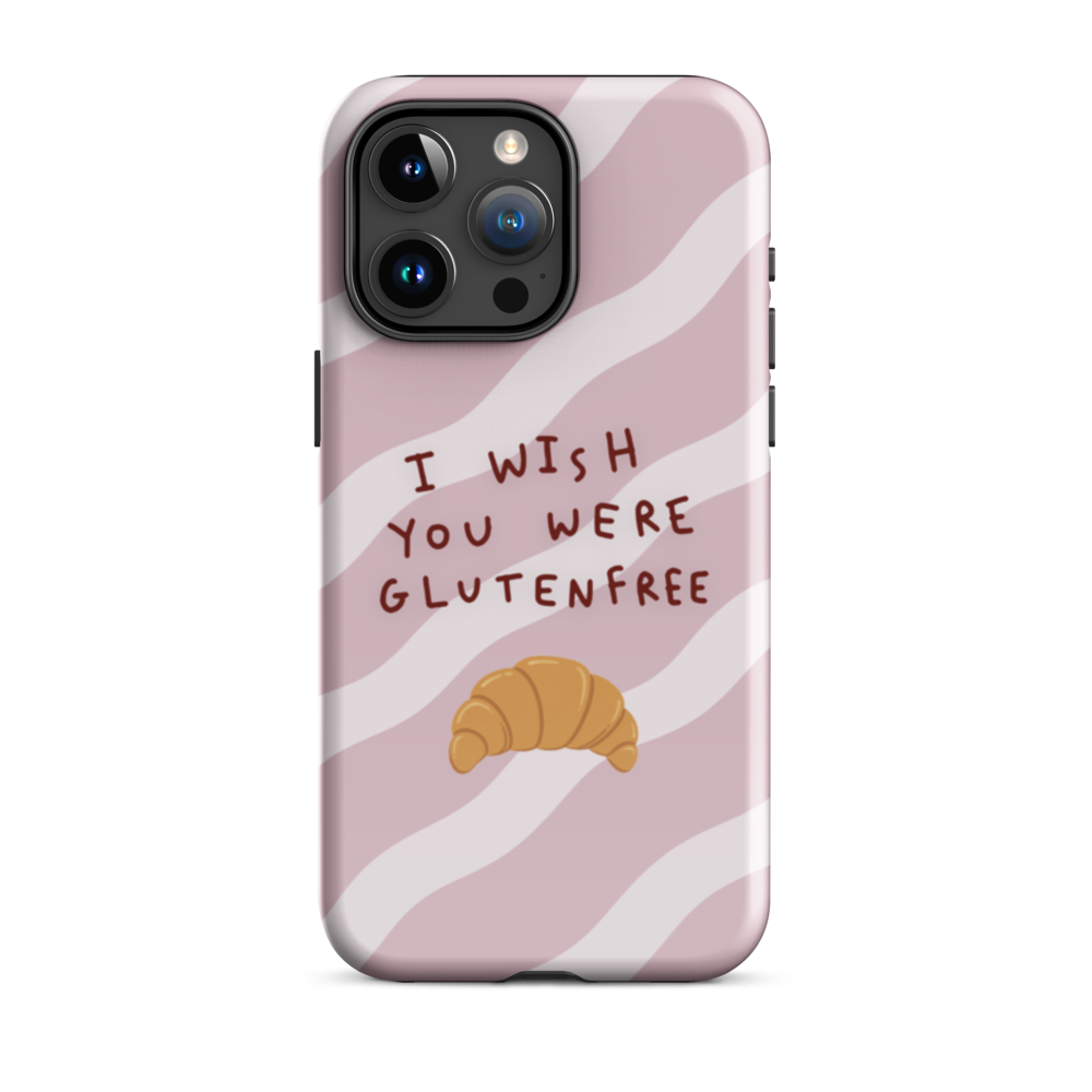 I Wish You Were Glutenfree - Hartschale - Rosa