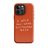 I Wish You Were GF Beer - Hartschale - Rot