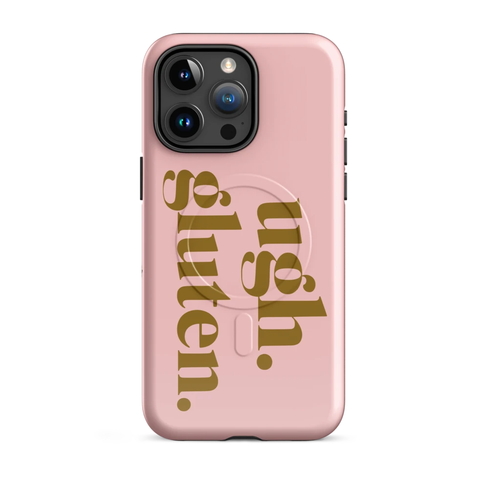 Ugh. Gluten. - MagSafe - Pink