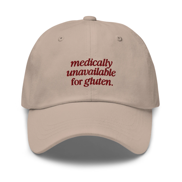 Unavailable For Gluten - Beige - Cap