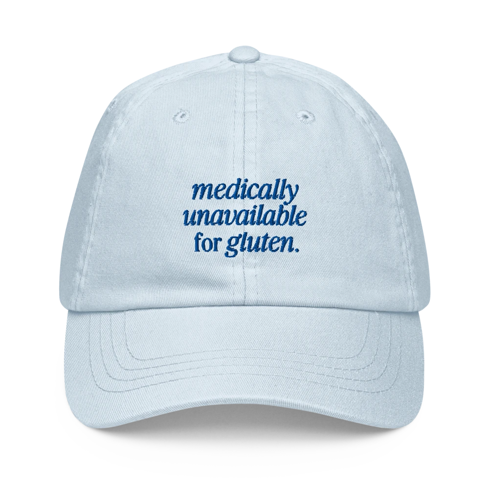 Unavailable For Gluten - Hellblau - Cap Front