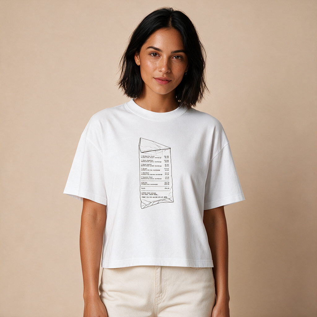 Worry More, Pay More – Damen Boxy Fit – Mockup