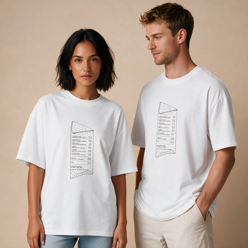 Worry More, Pay More – Unisex Oversized – Mockup