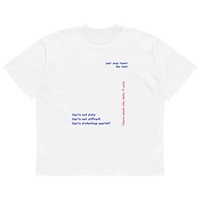 Your Body Knows The Rules - Unisex Oversized - FlatFix