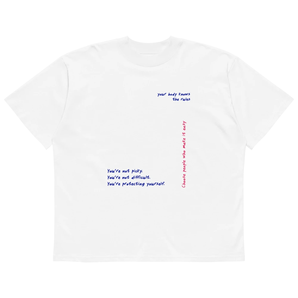 Your Body Knows The Rules - Oversized - FlatFix